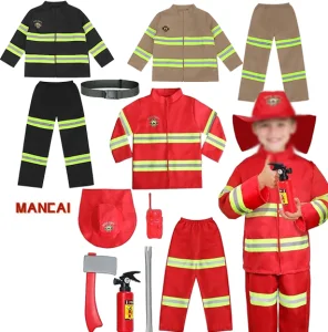 Fireman Costume Role Play Set
