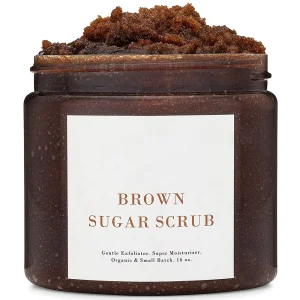 100% Organic Arabica Coffee Body Scrub with Aloe Vera &amp; Coconut Oil Natural Exfoliator for Normal Skin Brown Sugar Coffee Scrub