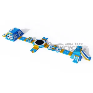 Blow up Water Playground in Lake Inflatables on Water