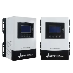 Custom 40A 12V/24V MPPT Solar Power Charger Controller with LCD Backlight Display
