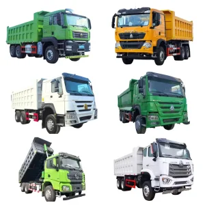 High Quality Used HOWO371/Howonx/Sitrak G7/Shacman 6X4 Dump Truck 371HP/380HP/430HP/480HP Weichai/Sinotruk Engine Euro 3/Euro5/ Dump Truck Dumper Tipper Truck
