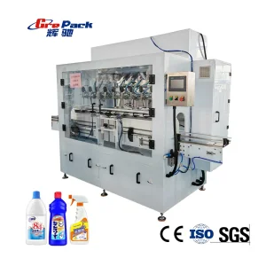 Automatic Low Viscosity 100ml-1000ml Gravity Bottle Liquid Filling Machine