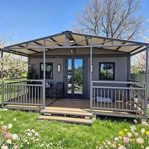 20-Foot 2-Bedroom منزل حاوية متنقل قابل للطي والتوسع مسبق الصنع
