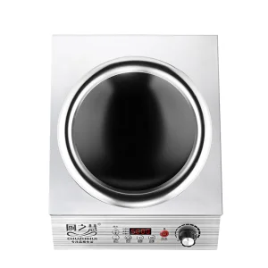 Electrical Appliance Commercial Induction Cooktop Precise Temperature Control 3500W with Rotary Knob