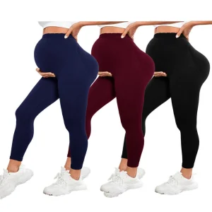 Leggings para mujeres embarazadas sin costuras