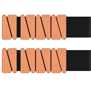 Wholesale Custom Pilates Exercise Fitness Equipment Honeycomb Style Yoga Silicone Ankle Weights and Wrist Weights 2lb