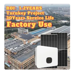 Customized 100kw Industrial Photovoltaic System With Energy Panneau Solaire Kit Complet Solar Energy System