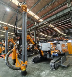 ZEGA D535 Crawler DTH Drill Rig