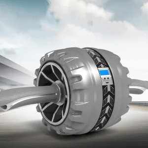 Electronic Counting Automatic Rebound Muscle Men's Fitness Equipment Reduce Abdominal Wheel