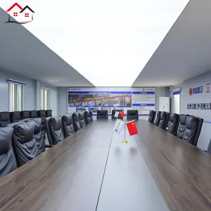 Fábrica de casas modulares prefabricadas personalizadas, villa moderna prefabricada, unidad residencial energéticamente eficiente