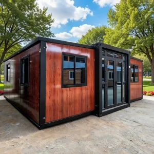 Steel Structure Outdoor Expandable Container House Bedroom Kitchen Modern Design Portable Modular Prefabricated Luxury House