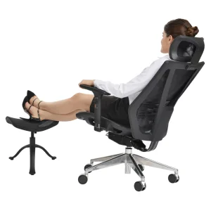 Height Adjustable Mesh Chair Stool