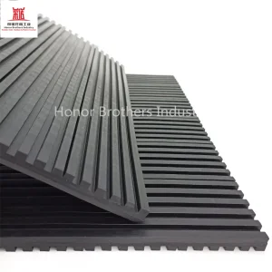 Industrial High-Density Flooring Mat, Non-Slip Shock Absorption Rubber Anti-Vibration Pad