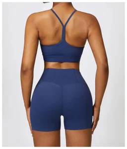 Ropa deportiva para mujeres, traje ajustado de yoga ecológico para correr y hacer ejercicio