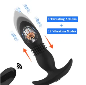 High-Quality Remote Control 7 modes Butt Plug Thrusting Anal Prostate Massagers Companies, Products