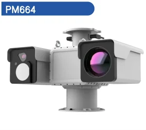 Pm664 Multi-Spectral Coaxial Thermal PTZ System for Border and Coastal Defense