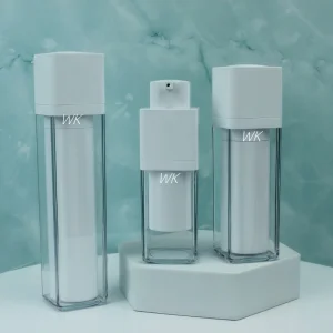 White Airless Lotion Bottle