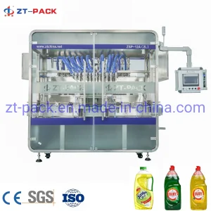 Source Manufacturer Automatic High Viscosity Liquid Detergent Filling Machine