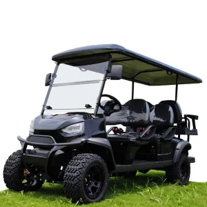 Black /Blue Color Proper Top Quality New Solar Powered Golf Cart