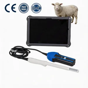 Máquina de ultrasonido veterinario portátil para ovejas y cabras, escáner de diagnóstico de embarazo de alta precisión para la cría de ganado