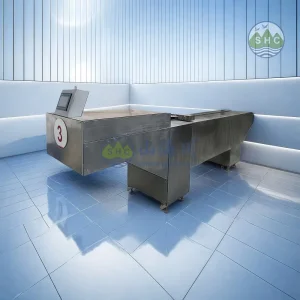 Integrated Stainless Steel Coffin Charging System for Effortless Cremation Service