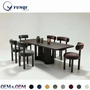 Cadeiras de Jantar Estofadas Modernas Cadeiras de Acento em Veludo com Encosto Cilíndrico Estrutura de Metal Preto Cadeiras de Lazer para Sala de Jantar, Sala de Estar, Cozinha, Café