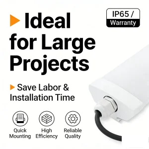 Luz Tri-Proof LED
