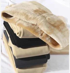 High Quality Fuzzy Fleece Leggings Wholesale Winter Tights Pantyhose Fuzzy Fleece Leggings