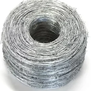 Double Strand Galvanized Iron Wire Barbed Wire Coil for Farm Fencing