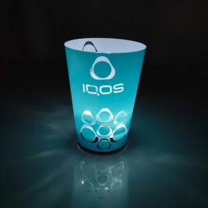 Vaso de vino iluminado LED