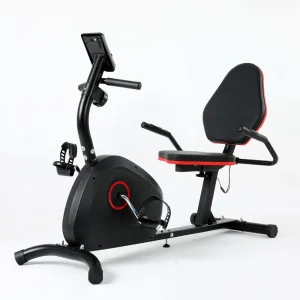 Recumbent Upright Indoor Cycling Bike 8 Level Magnetic Resistance Foldable Stationary Machine Fitness Bicycle