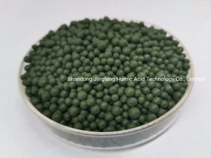 High Purity Organic Humic Acid Amino Shiny Granule Coated or Uncoate Black and Color Granular