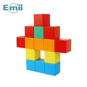 Emii Stem Educational Toys Magnetic Building Blocks Amazon Hot-Sale Magnetic Cubes for Kids