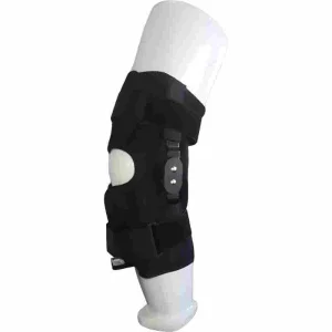 Hinged Steel Polyester Knee Support for Enhanced Stability Knee Brace