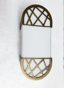 Antique Brass Wall Light