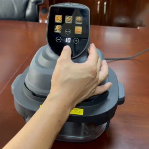 Hot New Non-Stick Glass Smart Compact Freidora De Aire Small Air Fryer for Kitchen Countertop Use with Digital Display