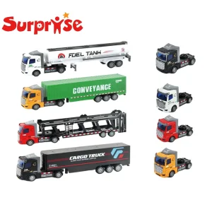 Diecast Alloy Construction Truck Engineering Vehicle Kids Inertia Diecast Model Toy Car
