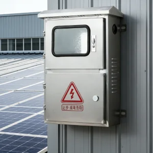 Modern Outdoor Stainless Steel Photovoltaic and Net Cage for Energy Storage with Sleek Design 500X750X180mm