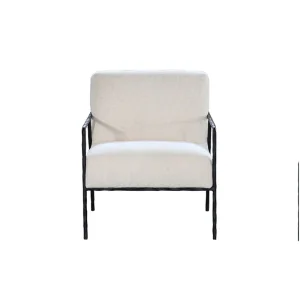 Slim Frame Fabric Armchair