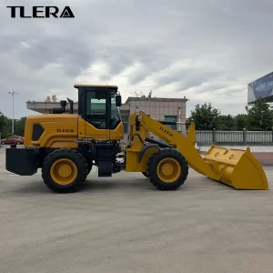 3 Ton 958 Diesel Front End Wheel Loader with Enclosed Cab and Big Wheel Side Axle