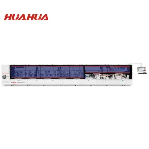 HUAHUA HH-608RLK-Laser150 High Speed CE Automatic Multifunction Laser Edge Banding Machine With Pistol Scan