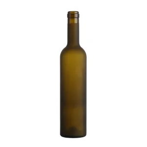 Frosted Amber Glass