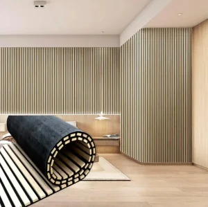 Curved-Acoustic-Ceiling-Panel Curved Acoustic Ceiling Panels Felxile Wall Panel