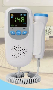 Pocket Fetal Doppler for Baby Heart Rate Measurement (FD-610)