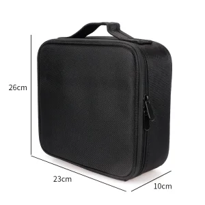Waterproof Nylon Fashion Candy Pattern Zipper Makeup Bag