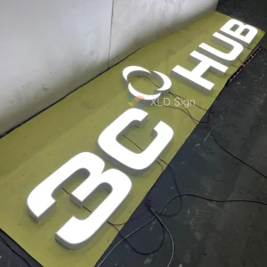 Custom Stainless Steel Illuminated Channel Letters Signage Suppliers, Manufacturers