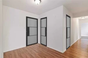 Modern Residence Exterior Patio Veranda Pergola Automatic Black Impact Stackable Pocket French Metal Slim Frame Windows Aluminium Glass Sliding Door