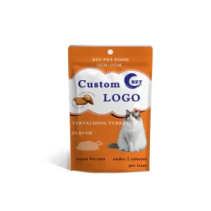 Classic Crunchy Soft Tantalizing Turkey Flavor 3oz. (85g) Pouch Cat Treats