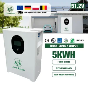 Zsen 5KW Portable Power Station Solar Generator