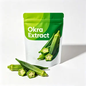 Factory Supply Okra Extract Powder Food Grade Okra Extract